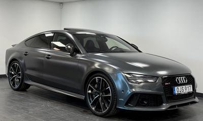 2017 Audi RS7 Performance 4.0 V8 TFSI Q*Carbon*Sv-såld*B&O*keramiska* – Bensin, 605 hk
