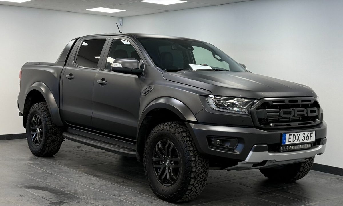 2020 Ford ranger Raptor SelectShift *D-värm*Drag*B-kam*21hk*Spec* Euro 6
