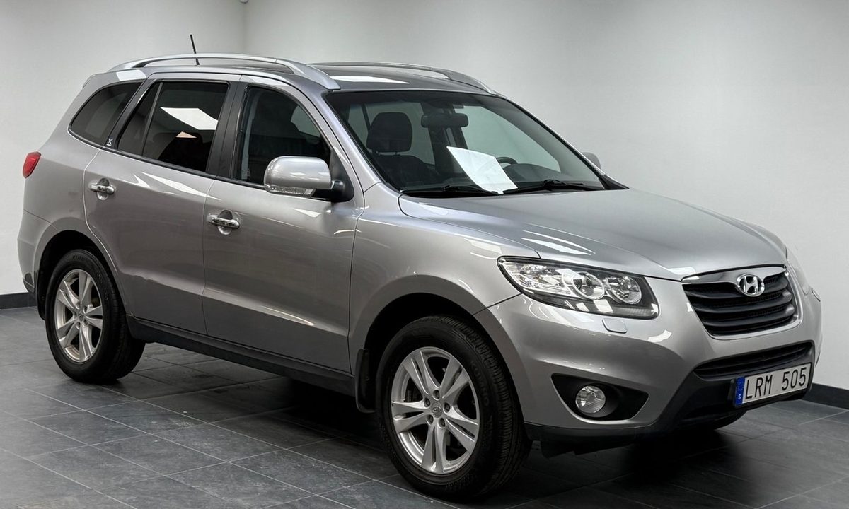 2011 Hyundai Santa Fe 5-Seater 2.2 CRDi 4WD Shiftronic · Drag · Nav · KameraEuro 5