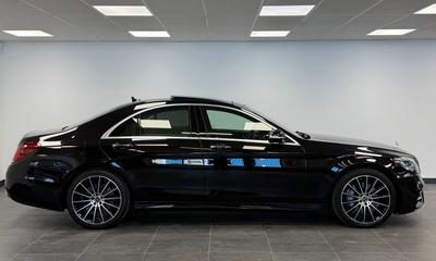2018 Mercedes-Benz S 400 d 4M 9G AMG *Pano*Burm*Baksätespkt*360°*Sv-såld – bild 3