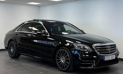 2018 Mercedes-Benz S 400 d 4M 9G AMG *Pano*Burm*Baksätespkt*360°*Sv-såld – Diesel, 340 hk