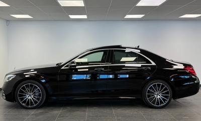 2018 Mercedes-Benz S 400 d 4M 9G AMG *Pano*Burm*Baksätespkt*360°*Sv-såld – bild 5