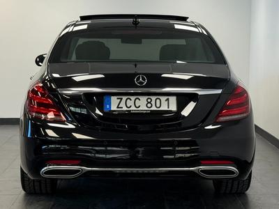 2018 Mercedes-Benz S 400 d 4M 9G AMG *Pano*Burm*Baksätespkt*360°*Sv-såld – bild 7