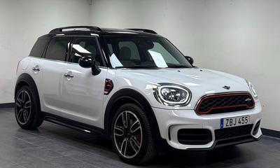 2018 MINI Countryman John Cooper Works ALL4*Pano*HUD*H/K*Drag*Fullutr*Se Spe – Bensin, 231 hk