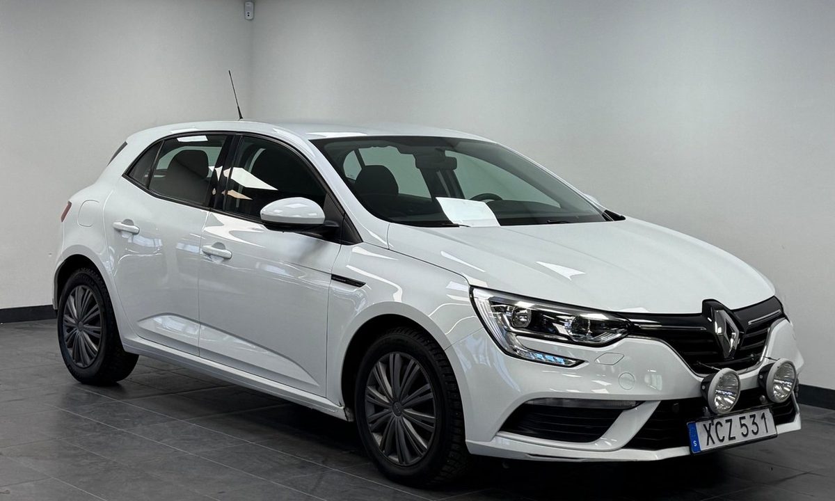 2018 Renault Mégane 1.5 dCi manuell Dragkrok MoK Life Fleet 110hk 0,37l/mil