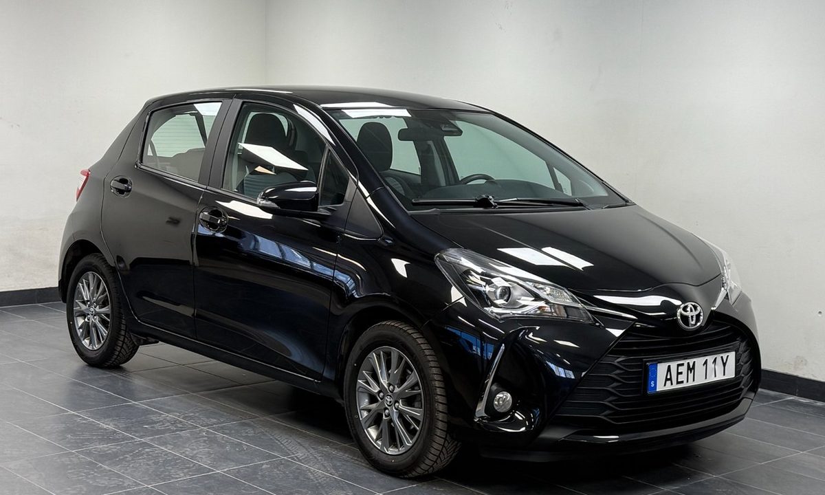 2020 Toyota Yaris 5-dörrar 1.5VVT-ie *Moms*B-kamera*Carplay*Aut*2700Mil*