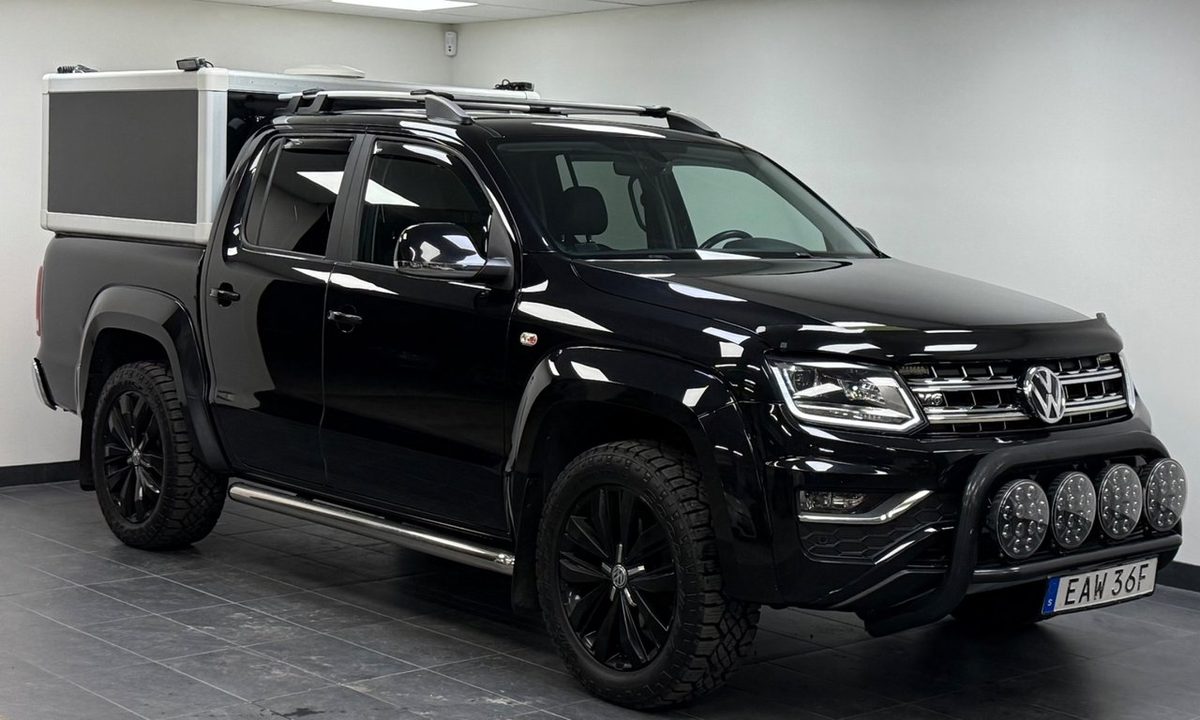 2019 Volkswagen Amarok 3.0 V6 TDI 258HK 4M · Hundkåpa · 20"Aventura · MOMS
