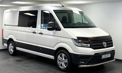 2019 Volkswagen Crafter 35 35 Combi/Twin cabin 2.0 TDI · Moms · LED · 5-sits · Leasebar – bild 1