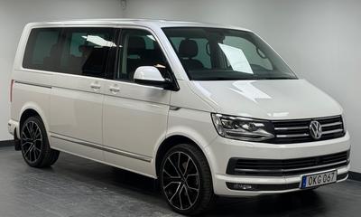 2017 Volkswagen Multivan 2.0 TDI 4M Highline 7-sits MOMS SE SPEC värm Dynaudio – bild 1