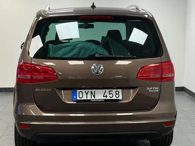 2012 Volkswagen Sharan 7-sits 2.0 TDI Masters · Pano · D-värm · Eldörrar · Nav – bild 18